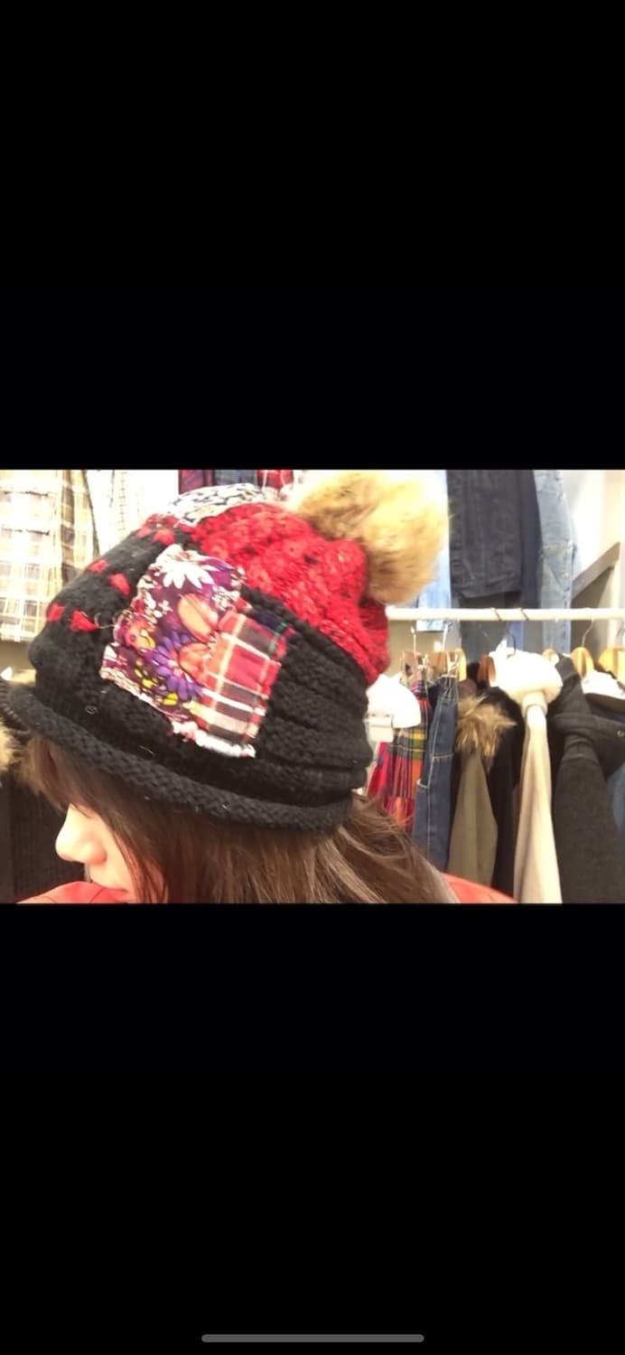 빈티지 패치 비니 상품이미지5