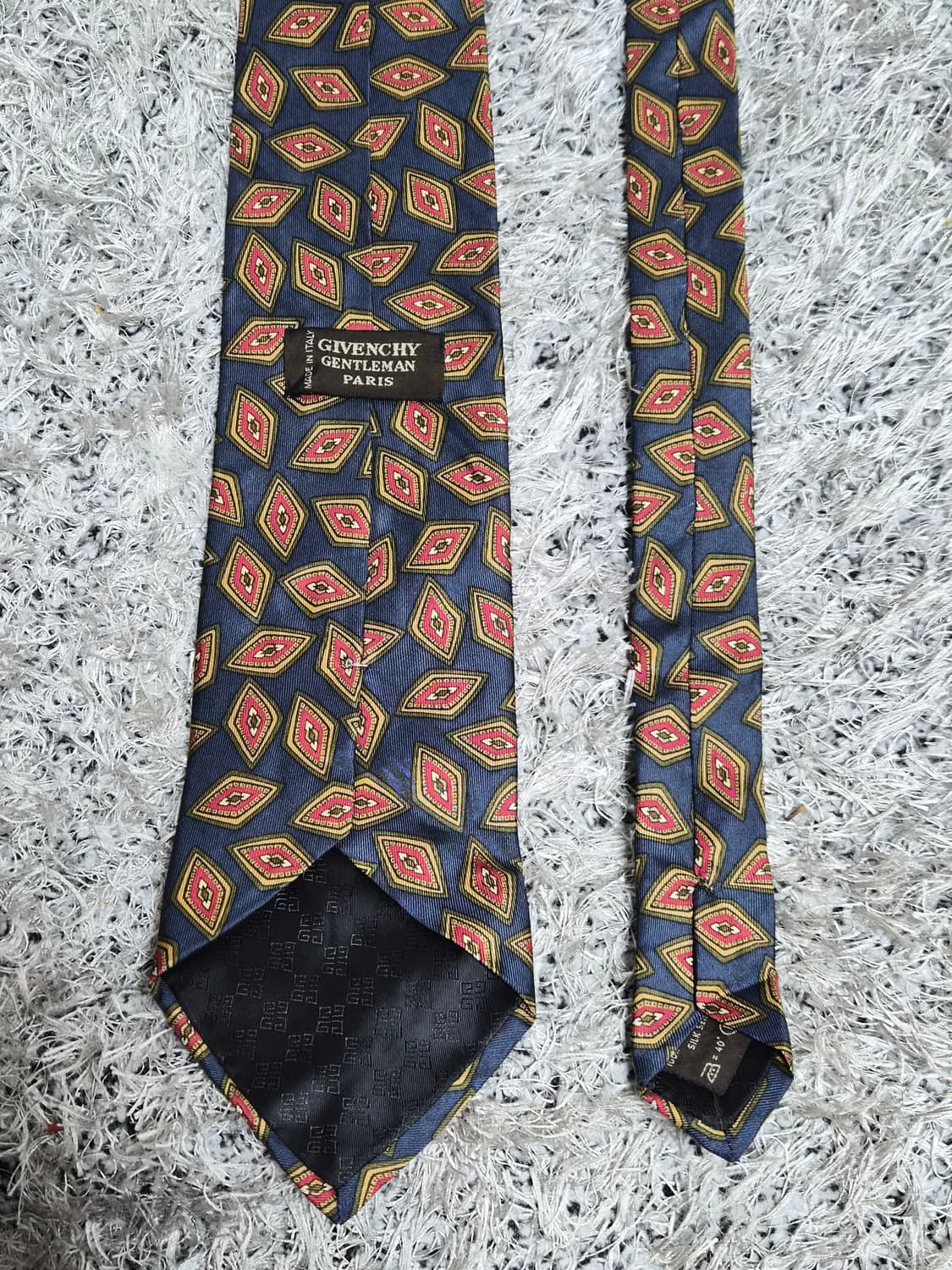 지방시Givenchy 페이즐리 패턴 넥타이 Free - N18 상품이미지4