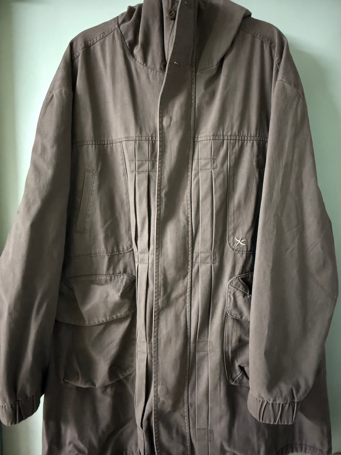 [M] 더콜디스트모먼트 야상 브라운 TCM vintage fishtail 상품이미지2