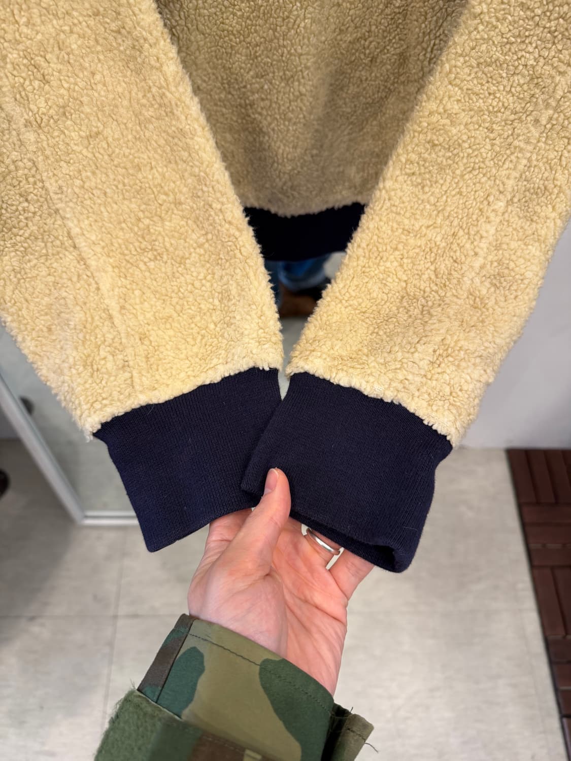 J.Crew 제이크루 하프넥 플리스 스냅티 상품이미지5