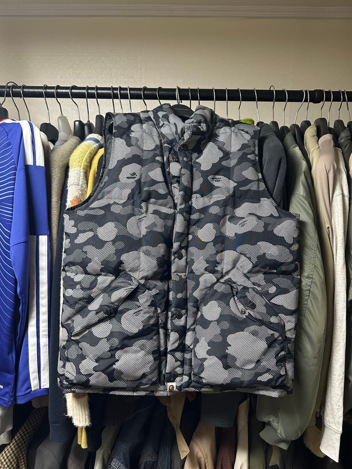 베이프 키모 패딩 베스트 상품이미지2