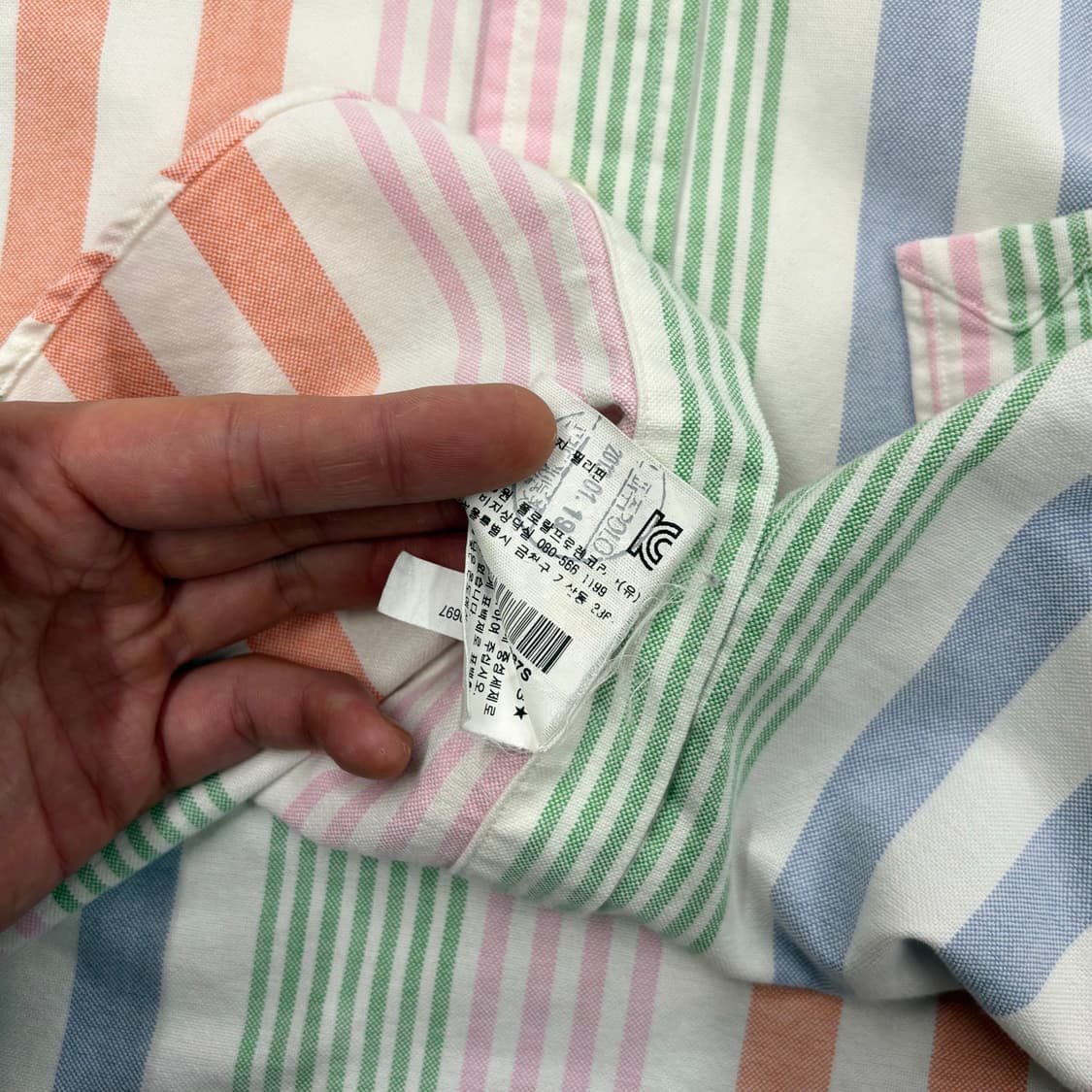 (S) 폴로 랄프로렌 스트라이프 펀 셔츠 상품이미지6