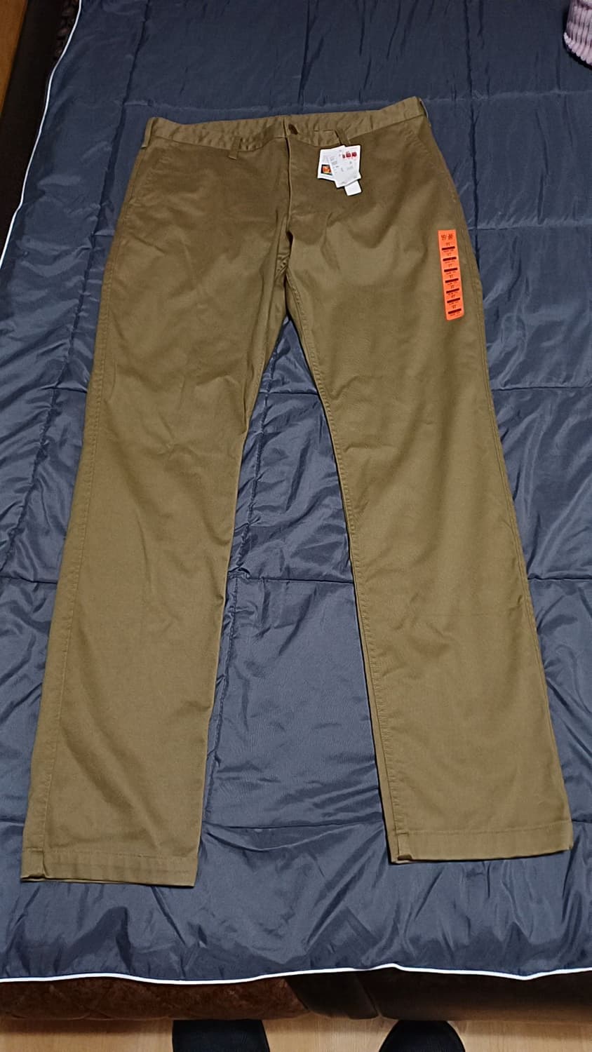 유니클로 미사용 방풍면바지 35인치 기장114 상품이미지1