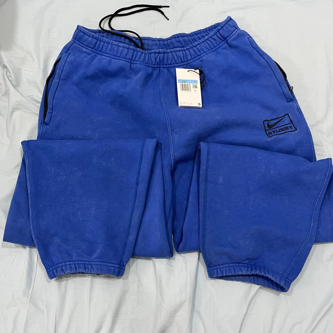 [M] 나이키 x 스투시 NRG 워시드 플리스 팬츠 상품이미지4