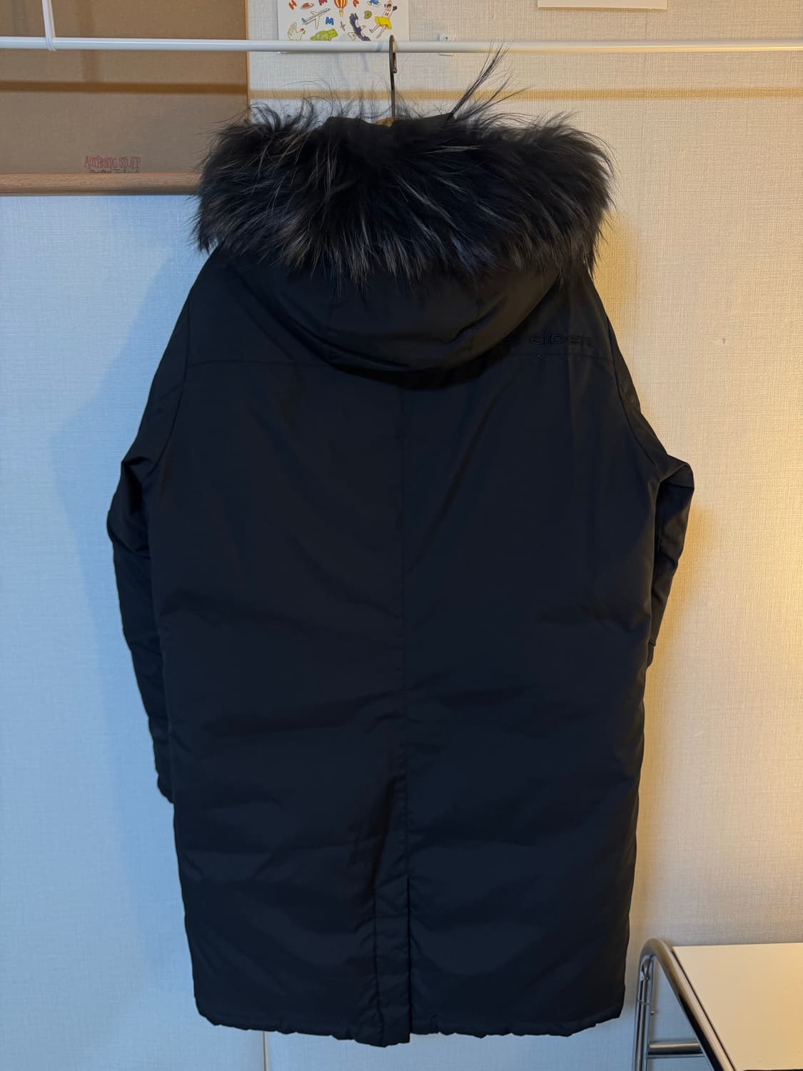 [L]아이더 자민 구스다운 라쿤퍼 롱패딩 상품이미지2