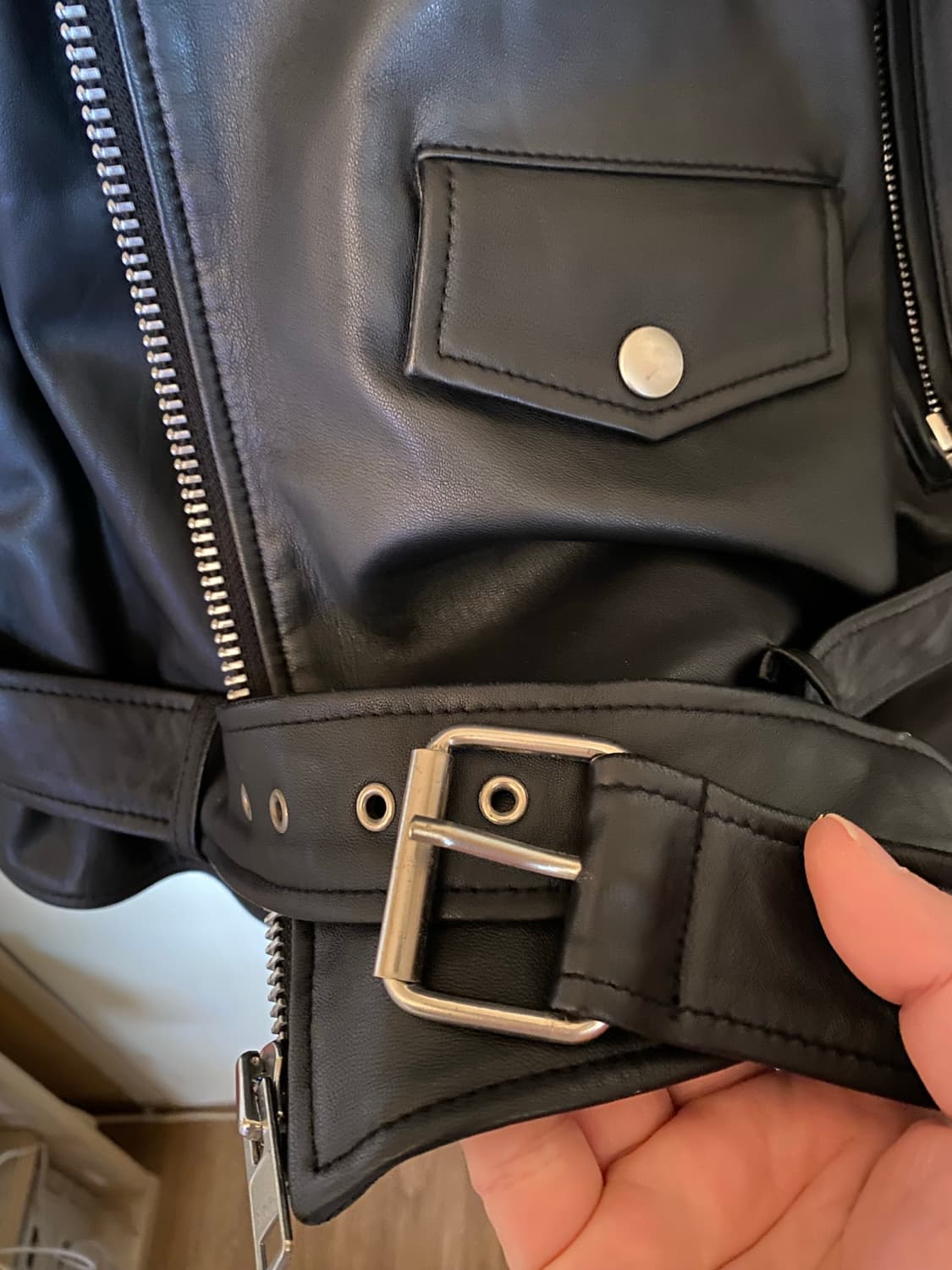 IN SILENCE 양가죽 자켓 상품이미지2