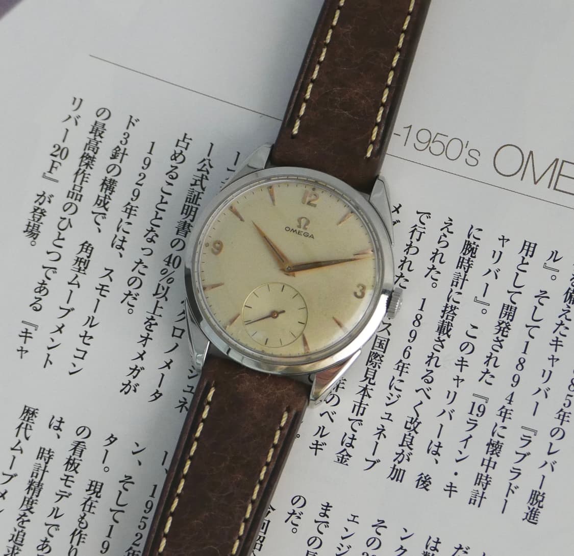 오메가 빈티지 독립초침 스몰세컨즈 핸드와인딩 시계 상품이미지3