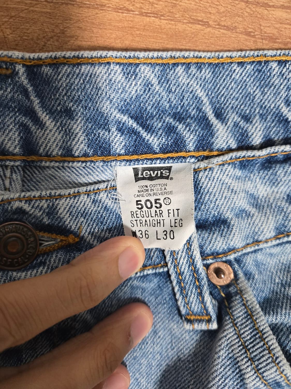리바이스 505 상품이미지6