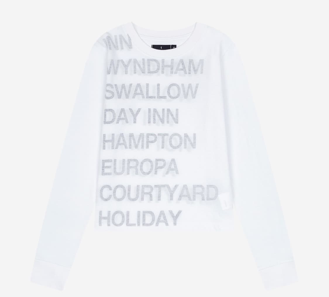 사파리스팟 우먼 1/2 하이웨이 인 롱슬리브 화이트 상품이미지1