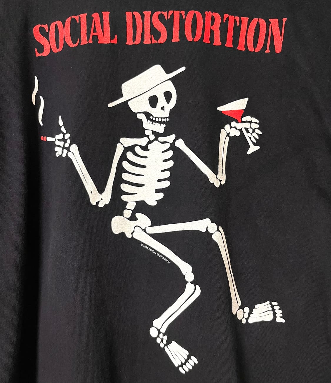 90s 빈티지 밴드티 반팔 티셔츠 / social distortion 상품이미지2