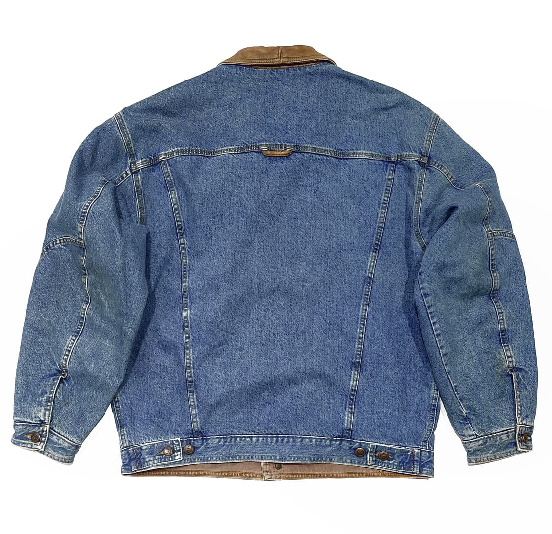 말보로 클래식 데님 자켓 italy made L (105) 울 라이닝 상품이미지2