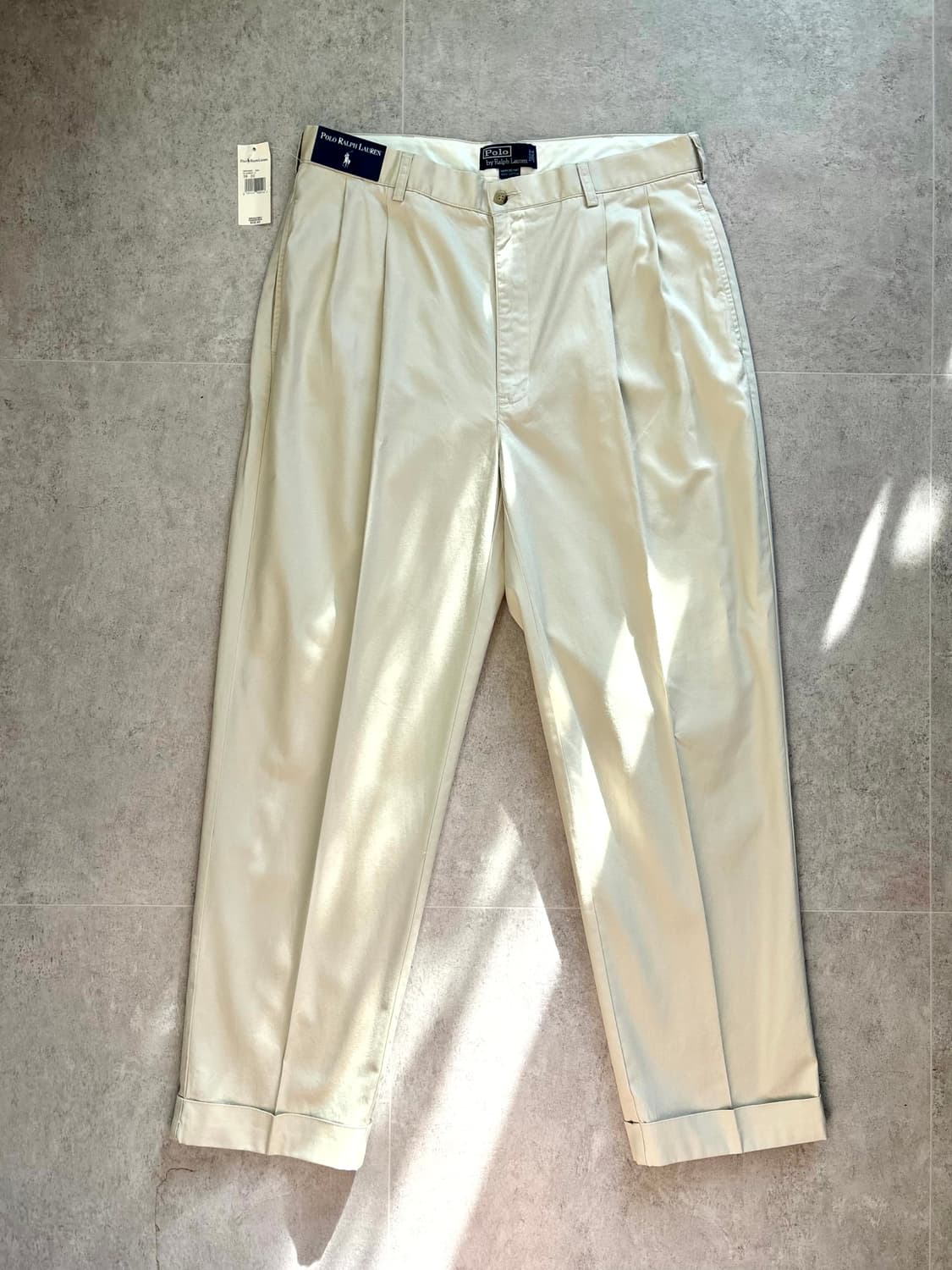 90s 폴로 랄프로렌 HAMMOND 치노 팬츠 35~36" 상품이미지2