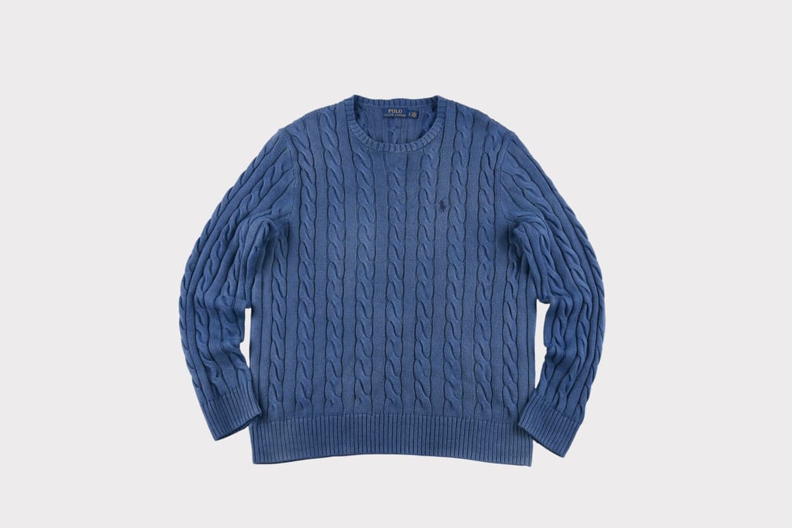 [L] 폴로 랄프로렌 꽈배기 니트 상품이미지1