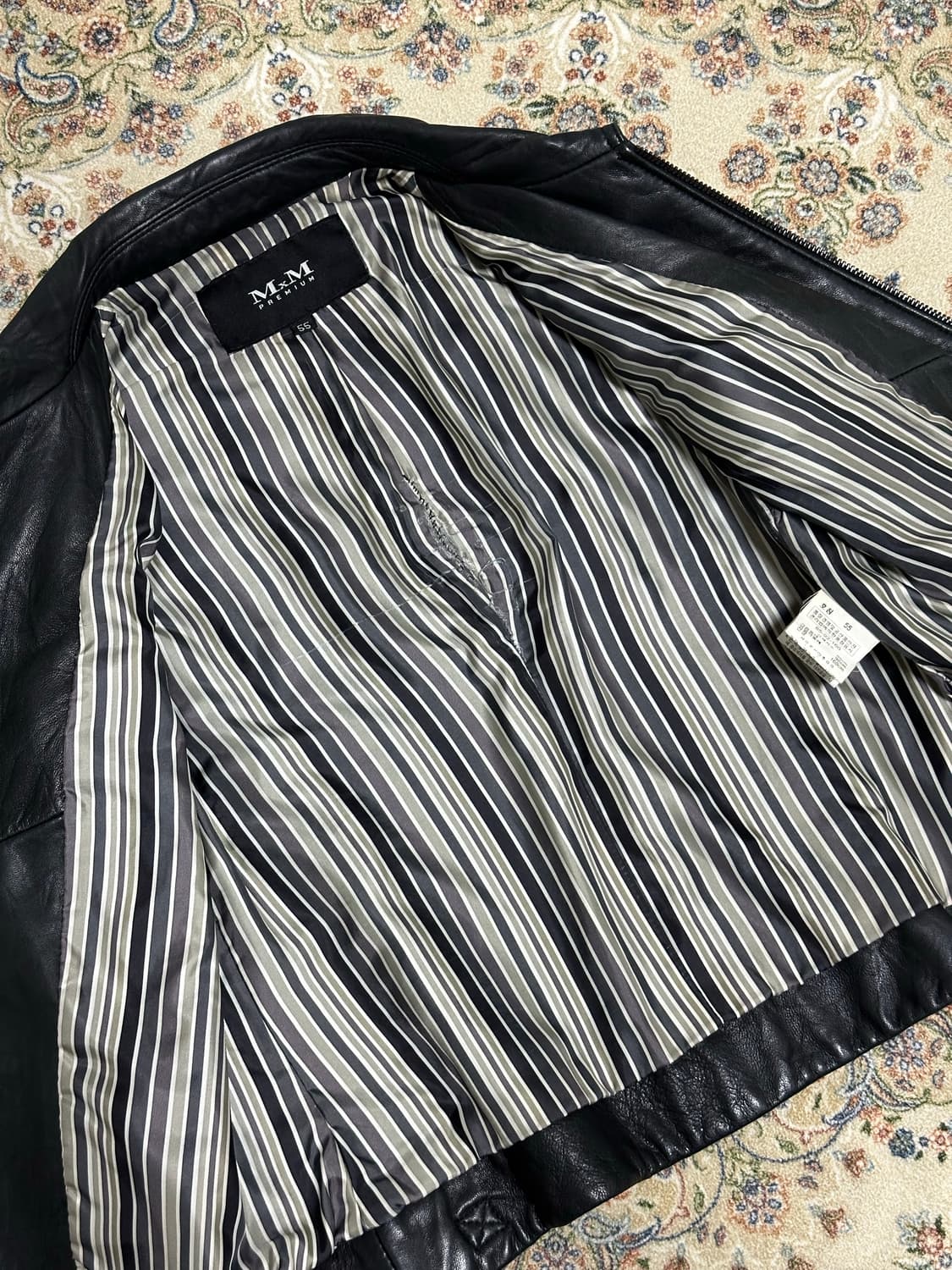 빈티지 양가죽 라이더 재킷 상품이미지6