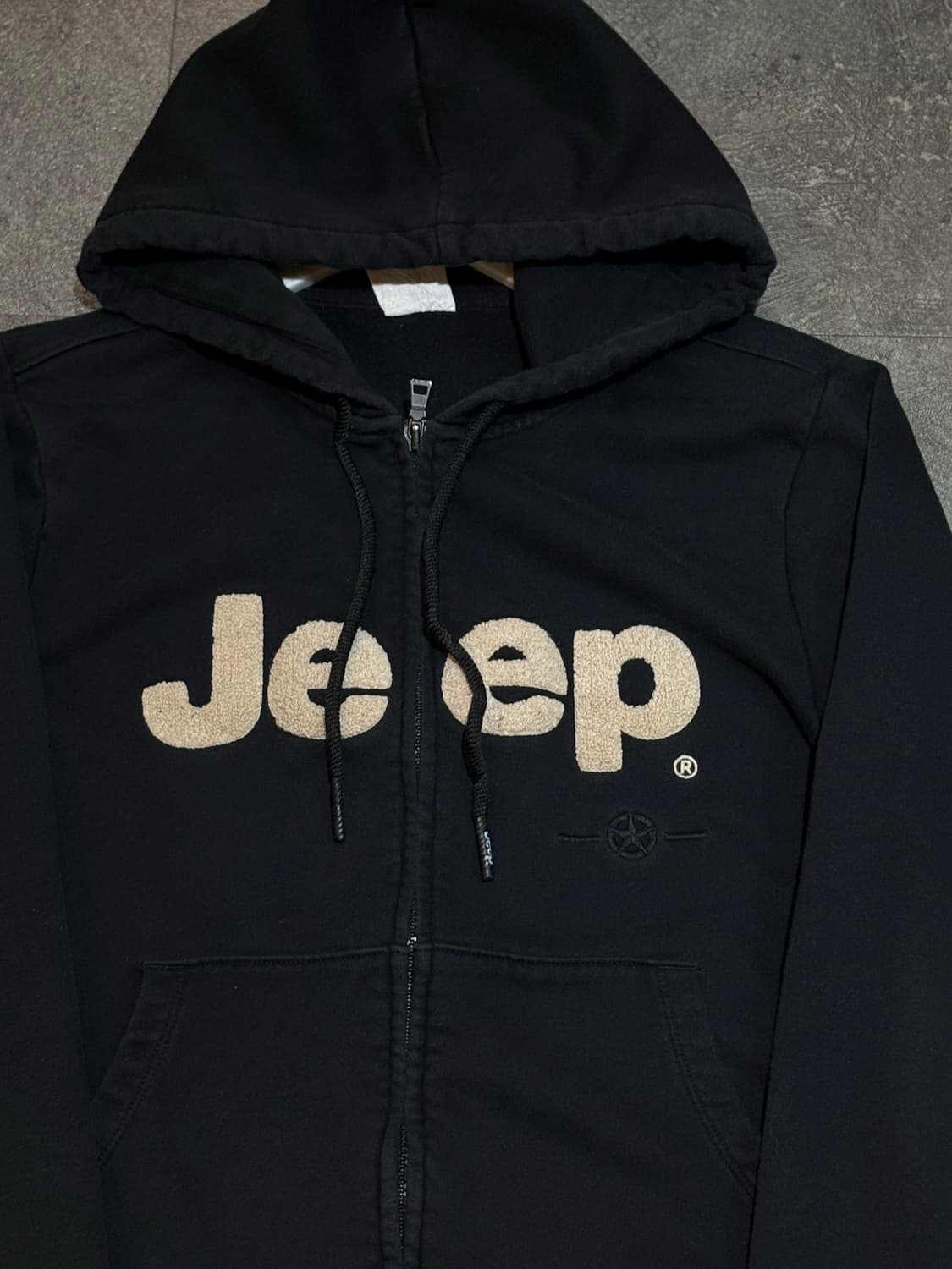 JEEP 지프 블랙 후드집업 L사이즈 상품이미지4