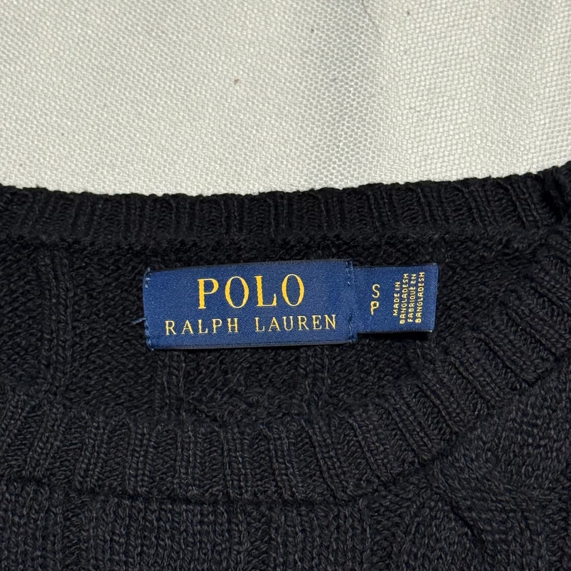 S 폴로랄프로렌 케이블 니트 상품이미지4