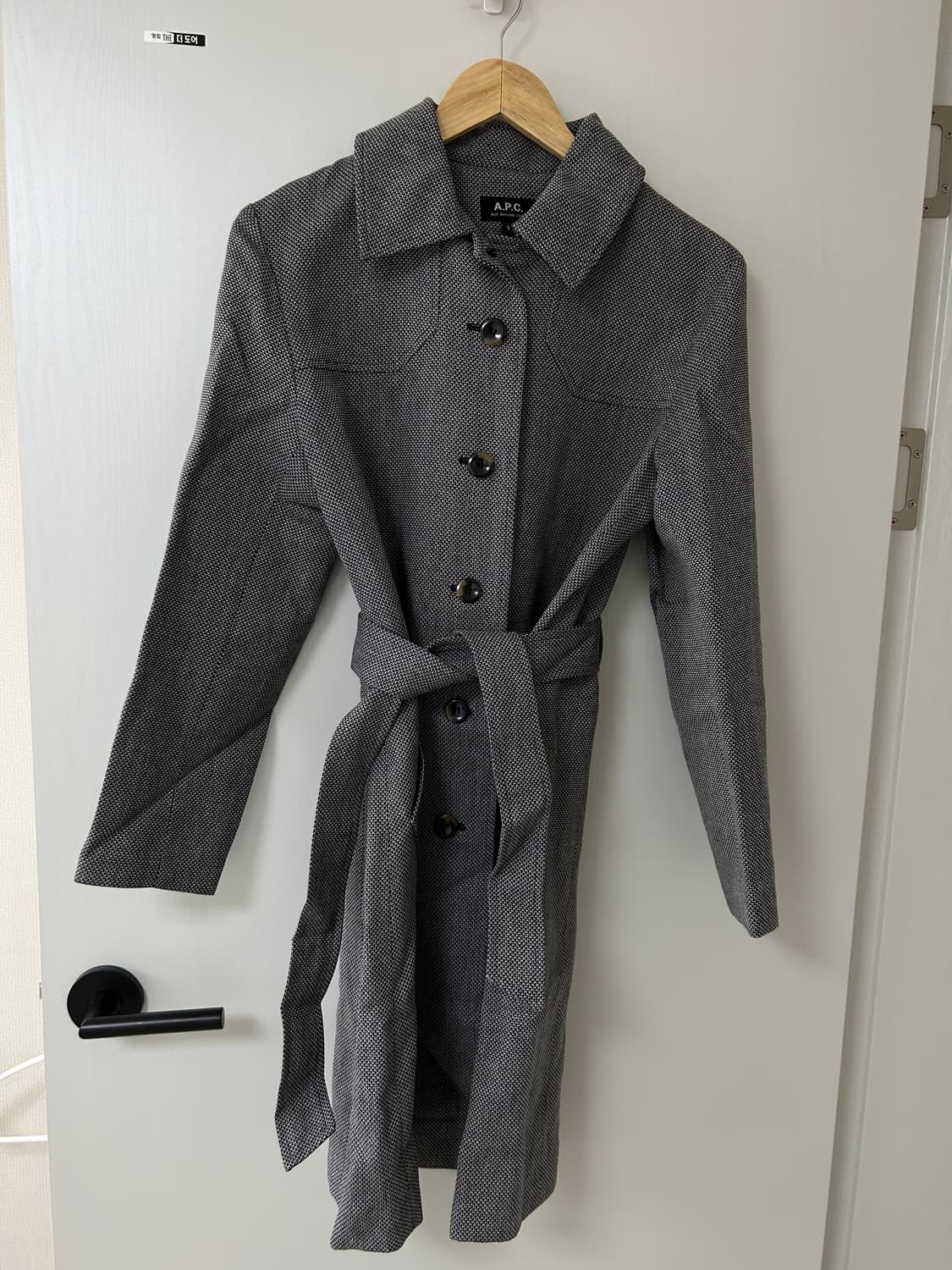 A.P.C. 그레이 트렌치코트  상품이미지1