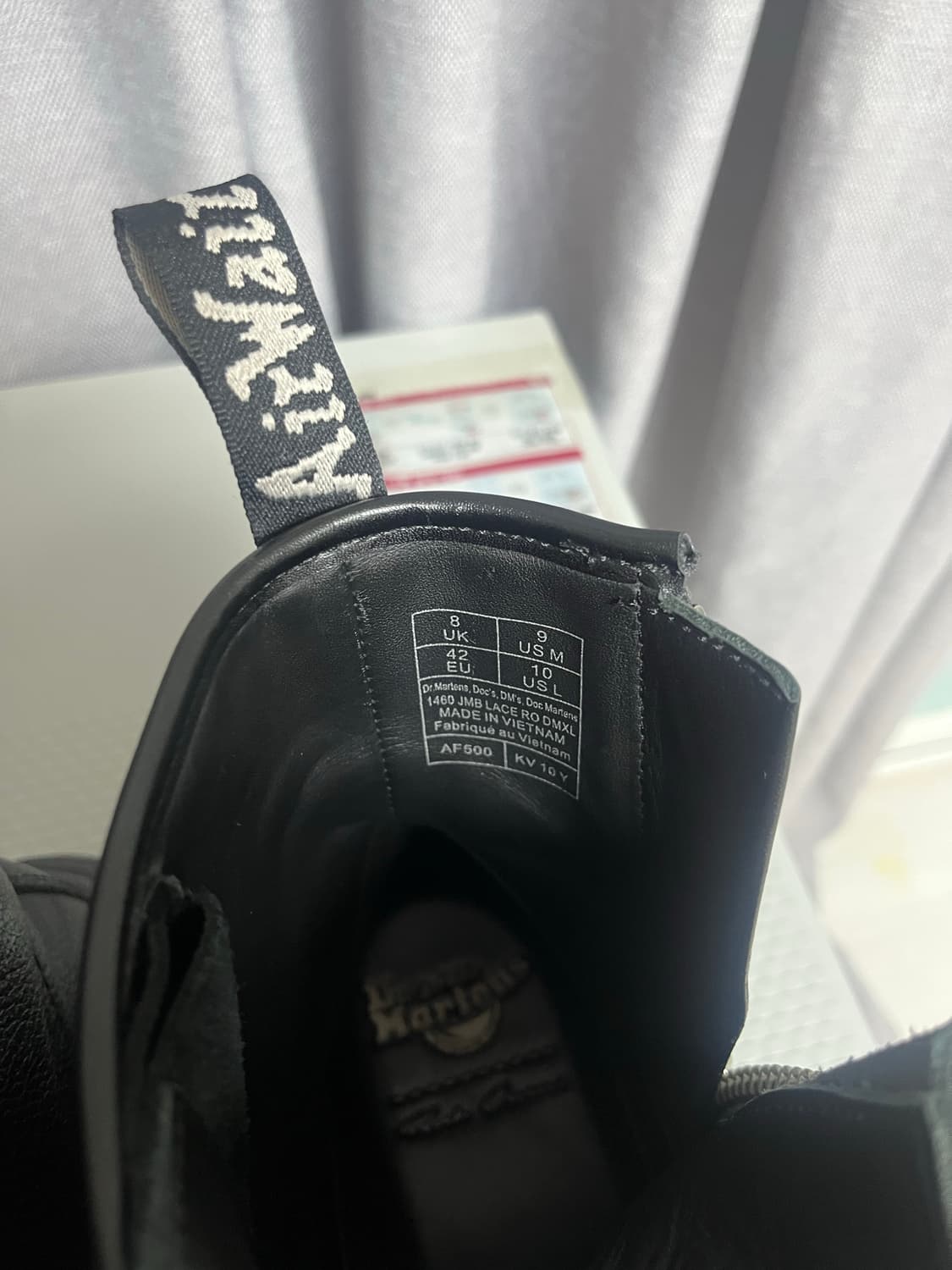 닥터마틴 릭오웬스 점보레이스 270사이즈 상품이미지3