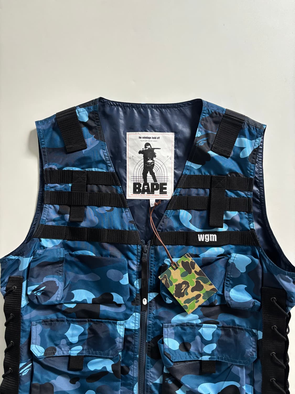  (새상품) BAPE 베이프 청계 유틸리티 베스트 상품이미지3