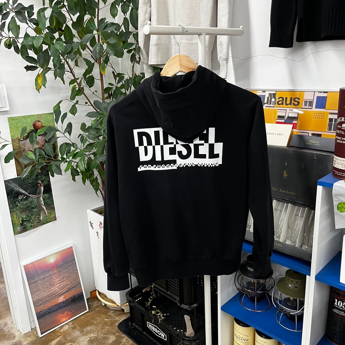 디젤 우먼 후드집업 M 상품이미지3