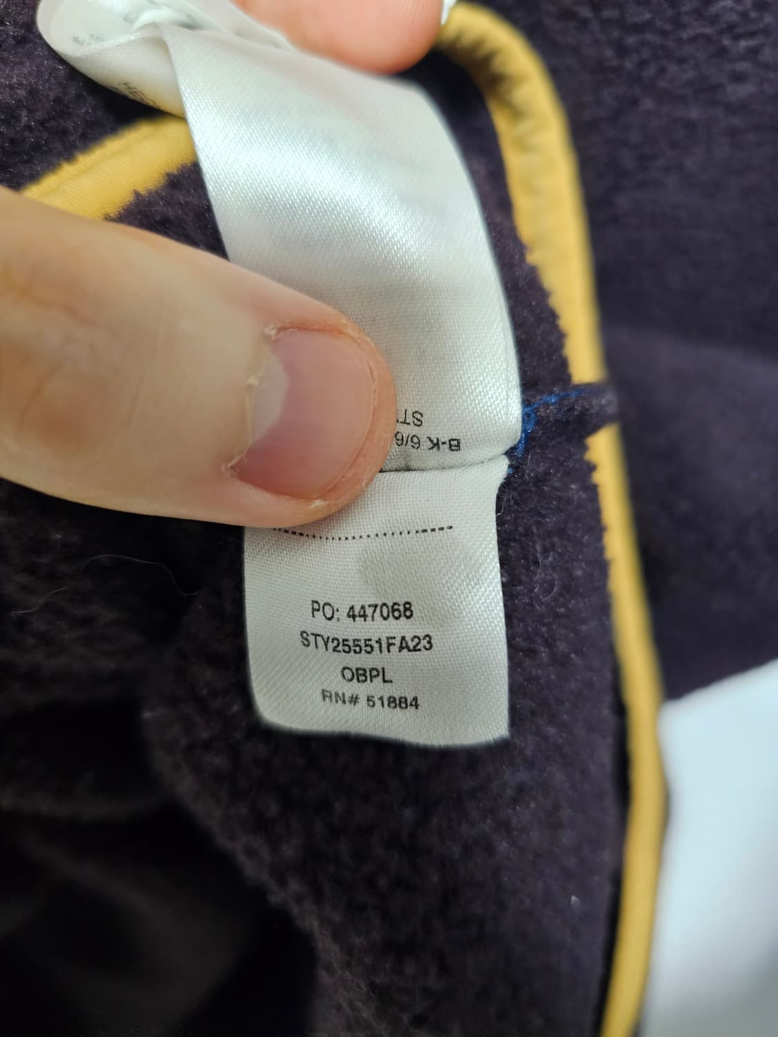 파타고니아 신칠라 L 옵시디안 플럼 상품이미지3