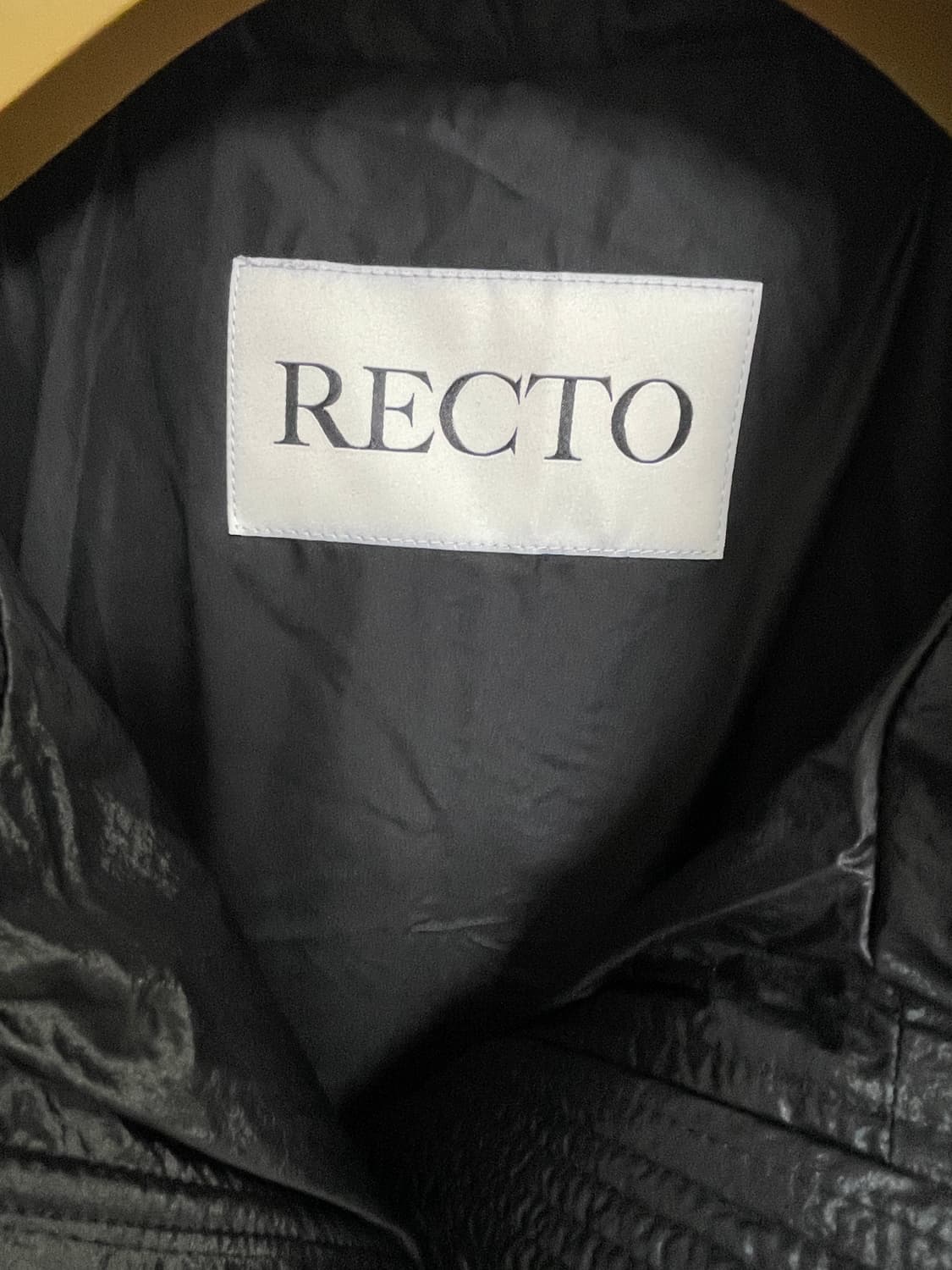 [새상품] 렉토 샤이닝 퀄티드 구스 다운 점퍼 상품이미지3