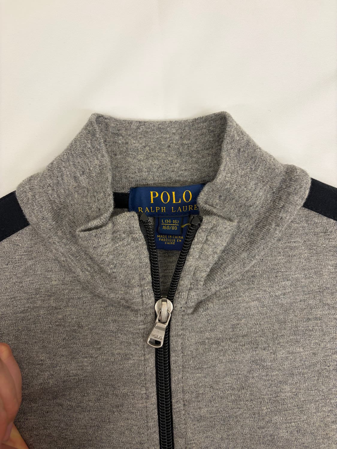 [L] 폴로 랄프로렌 그레이 집업 상품이미지2