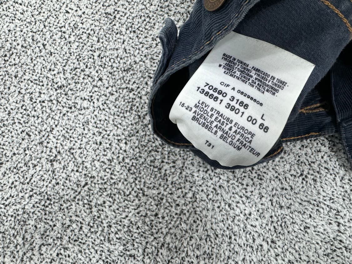 리바이스 유럽판 코듀로이 자켓 상품이미지5