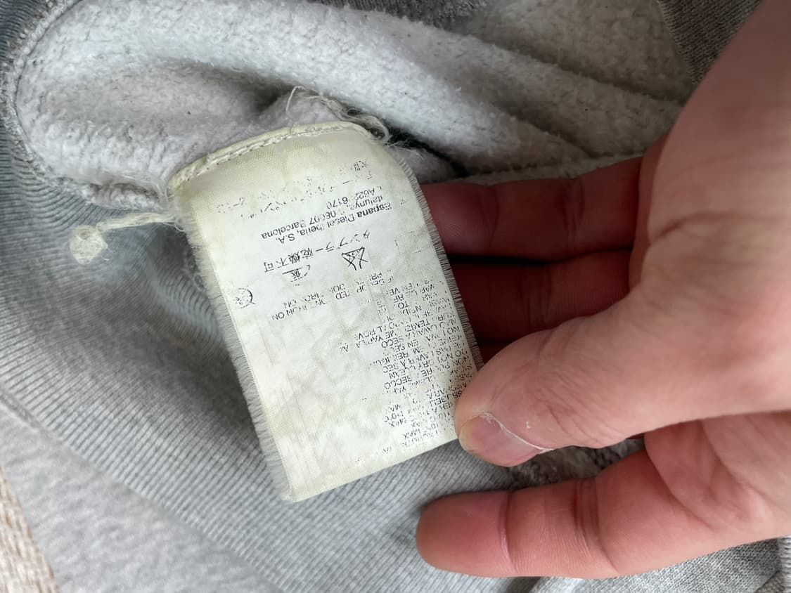 디젤 퍼플 스티치 스터드 후드집업  J03805 상품이미지6