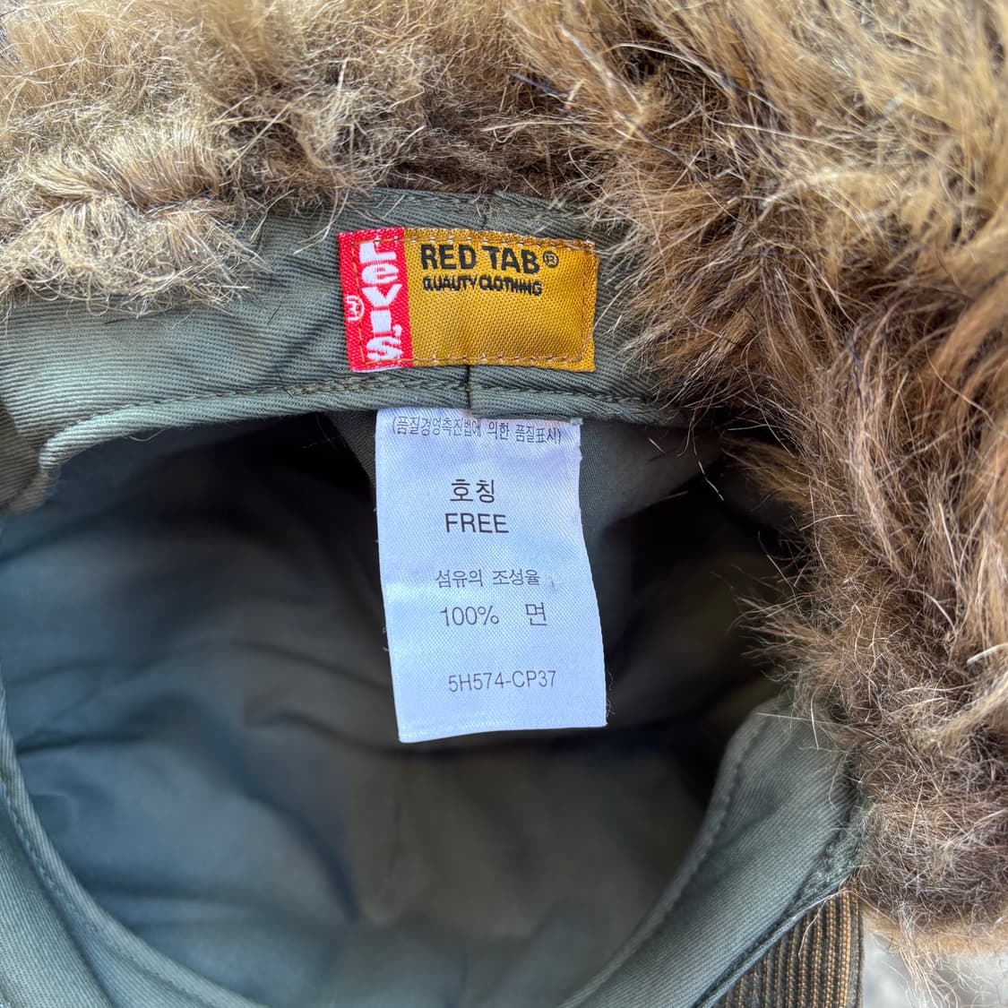 Levi’s 리바이스 코듀로이 트루퍼 이어플랩 모자 상품이미지8