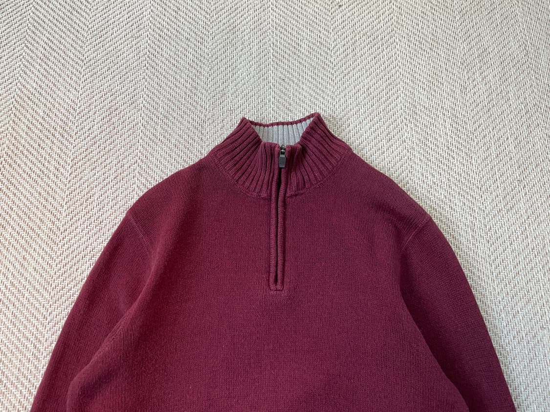 에디바우어 하프집업 하이넥 니트 스웨터 J03474 상품이미지2