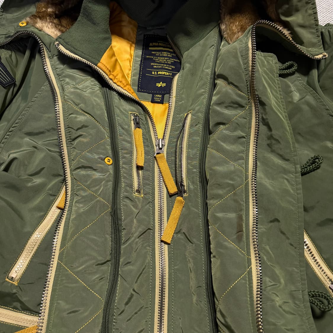 알파인더스트리 N-3B 야상 파카 상품이미지5