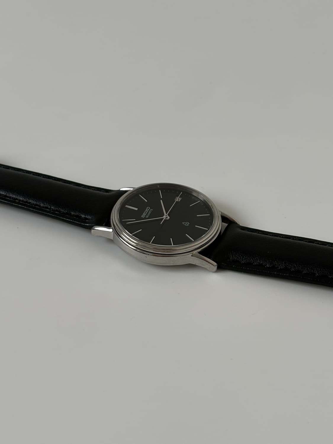 1980s Chariot Black Dial Silver Quartz 상품이미지6