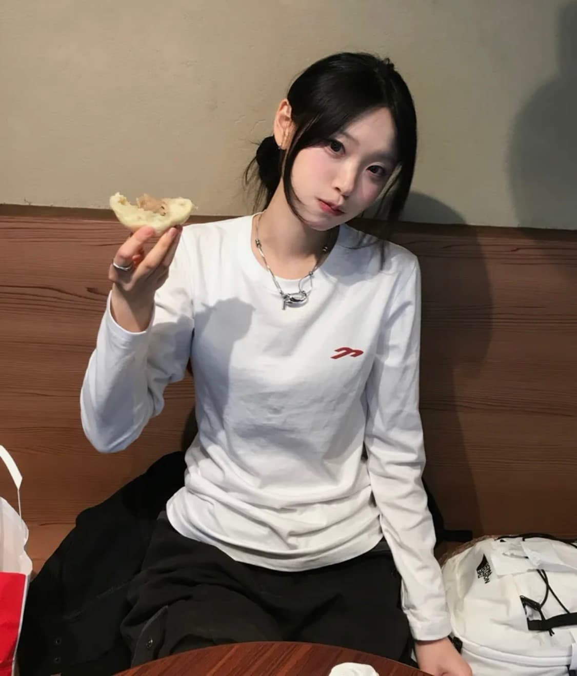 탄산마그네슘 홀스 래빗 롱슬리브 (화이트) 상품이미지3