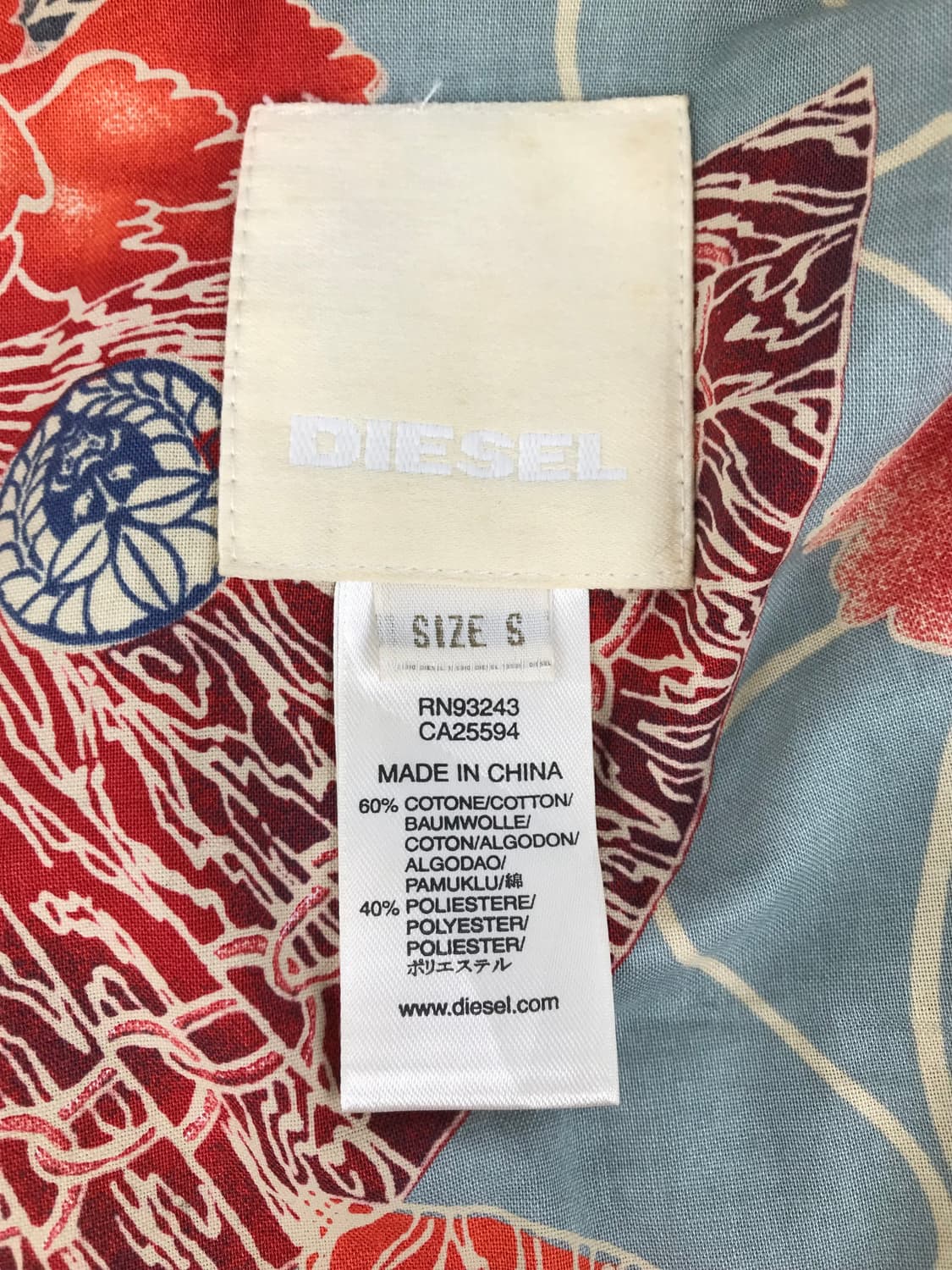 디젤 블루종 자켓 스윙탑폴리쉘 diesel 빈티지 희귀 대대장 점퍼 집업 상품이미지9