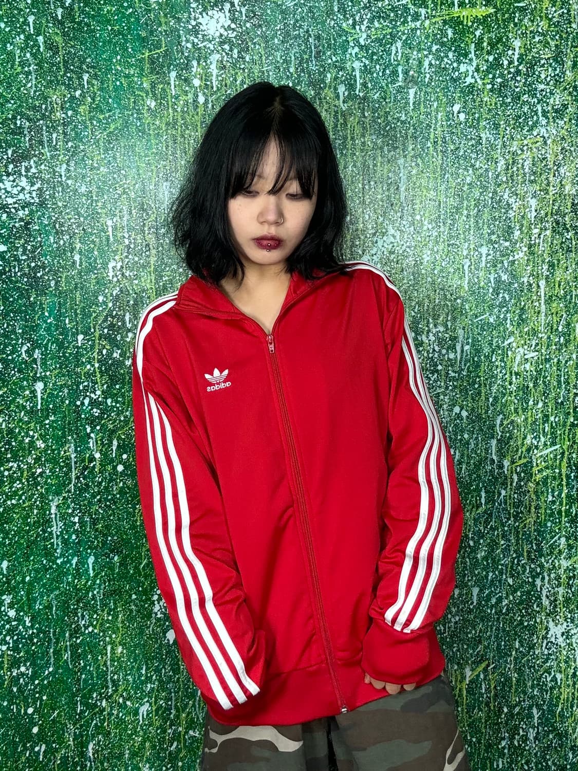 아디다스 레드 파이어버드 져지 100  상품이미지1