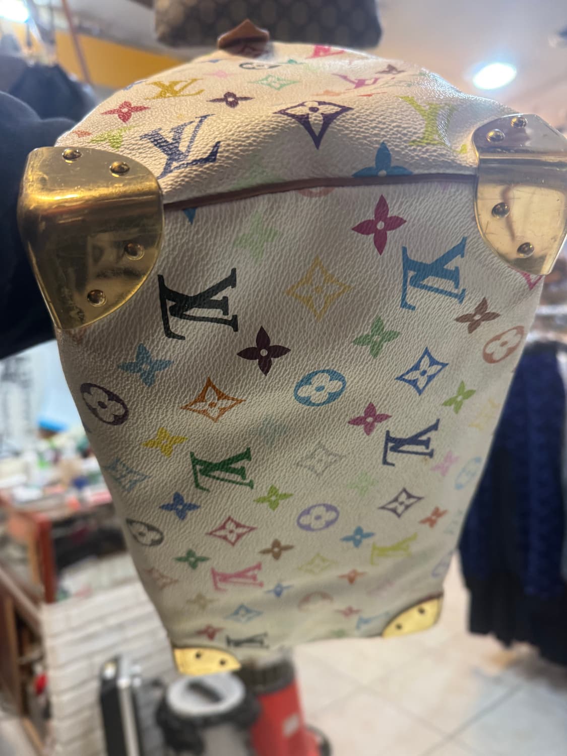 정품 루이비통 멀티화이트 스피디30 팝니다 상품이미지6