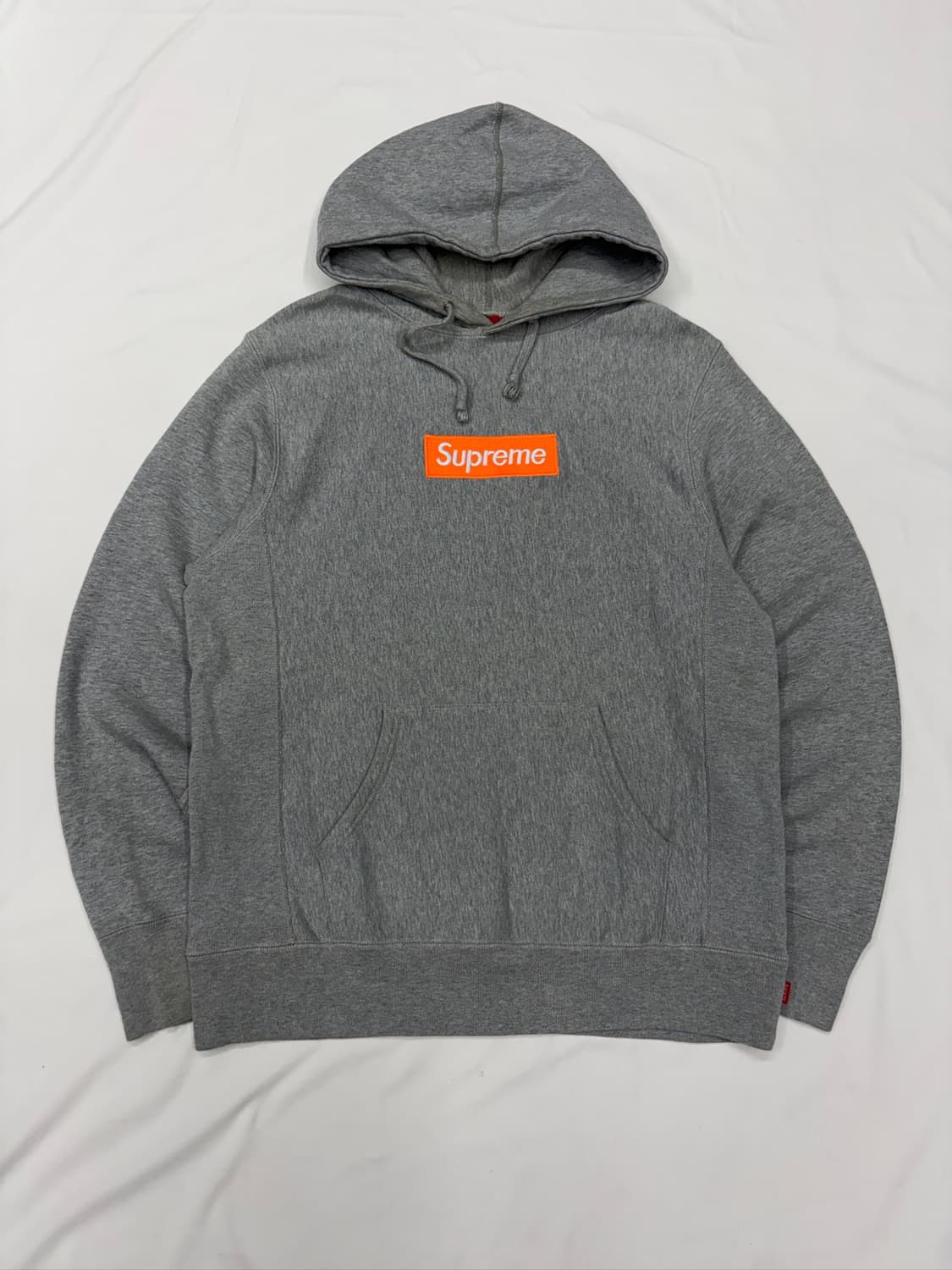 Supreme 슈프림 오렌지 박스로고 후드티 상품이미지1