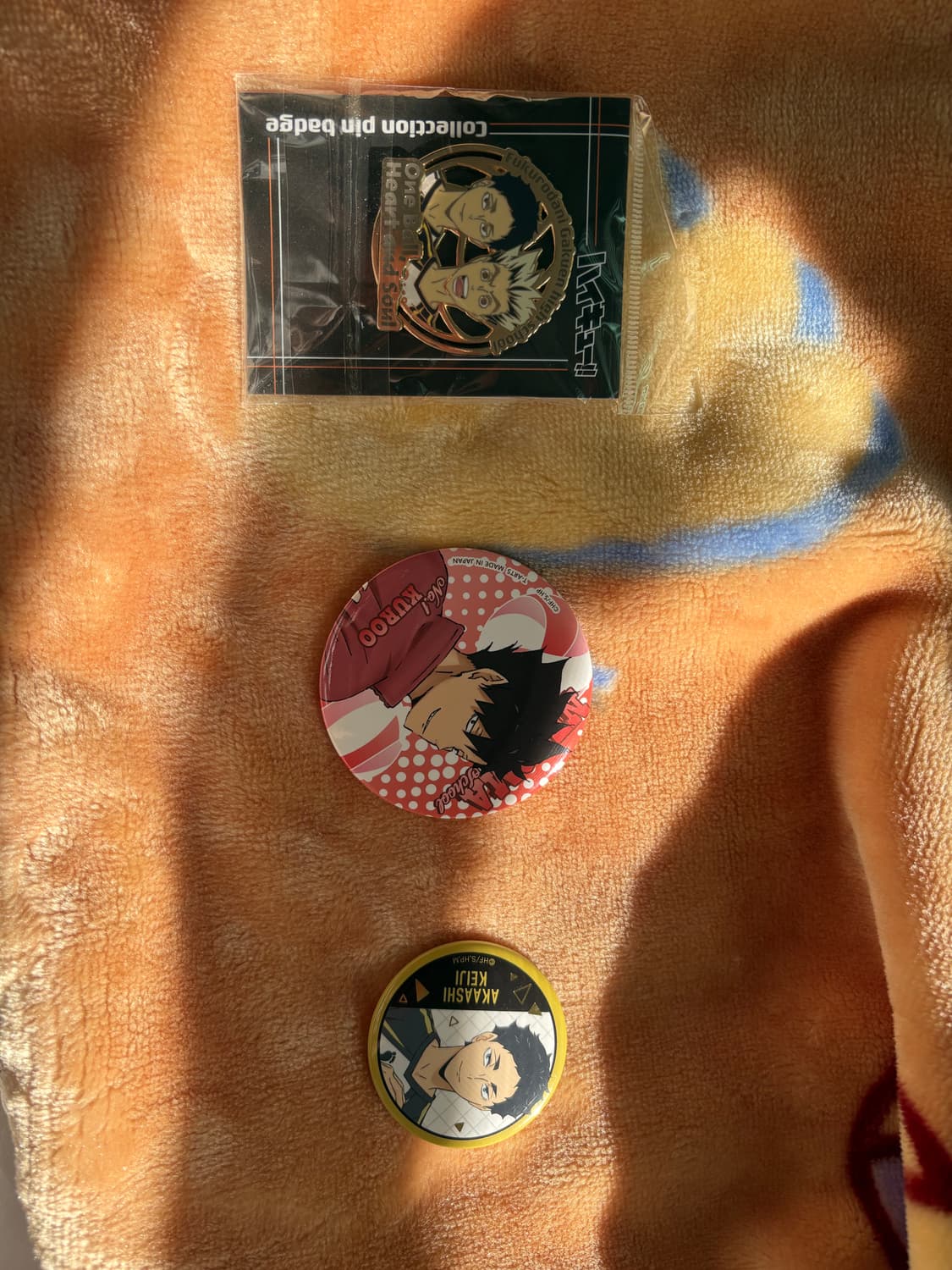 하이큐 뱃지 상품이미지1