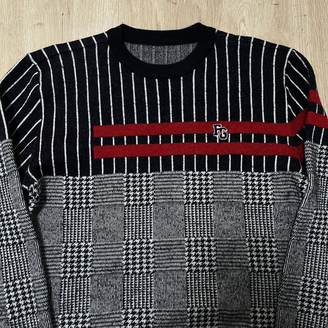 팬텀 여성 골프웨어 라운드 니트 L/100  상품이미지2