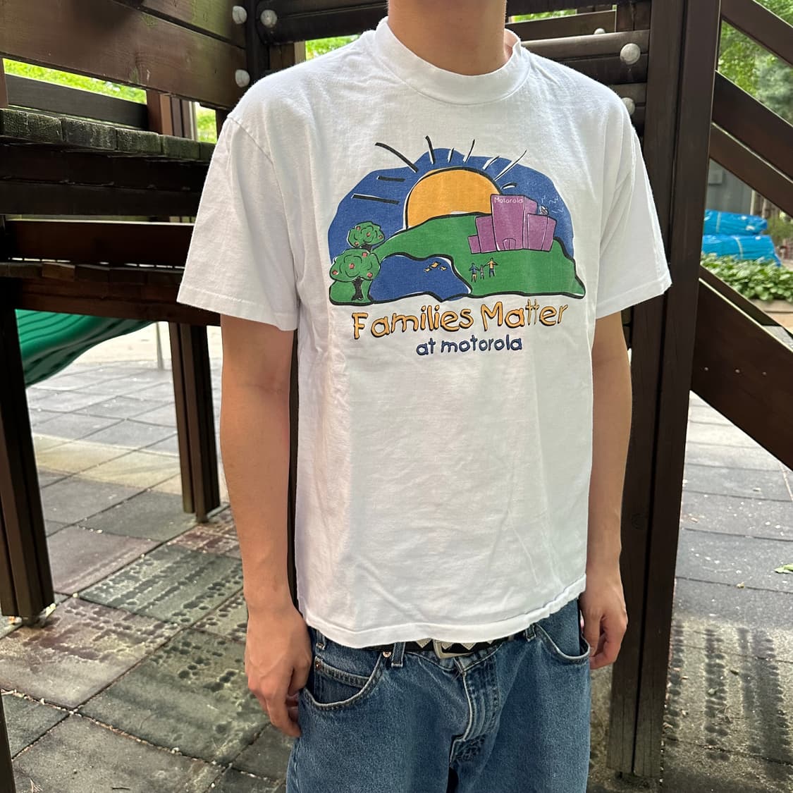 90s 모토로라 빈티지 티셔츠 상품이미지1