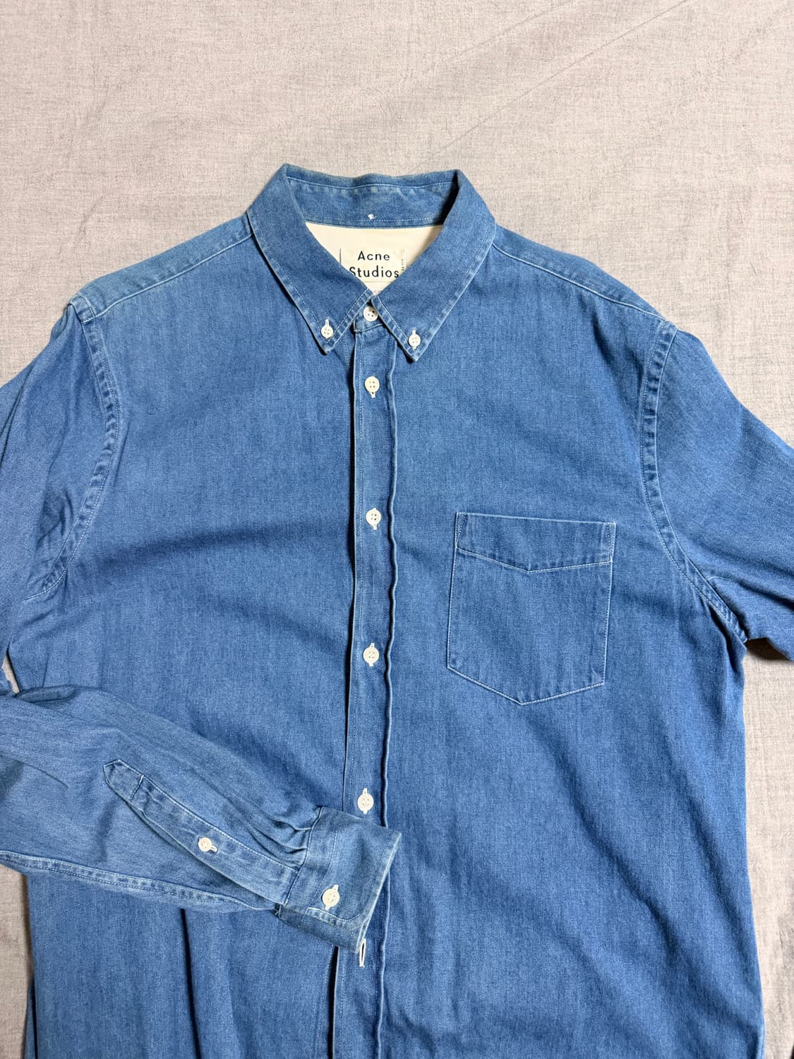 [L] acne studios 아크네 데님셔츠 상품이미지1