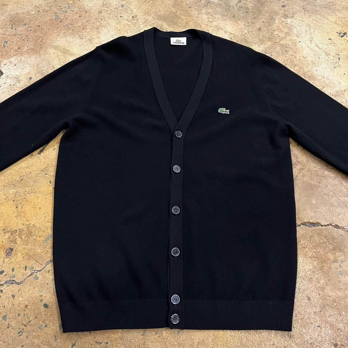 [정품/5사이즈,105] 라코스테 베이직 v넥 가디건 b18 상품이미지3
