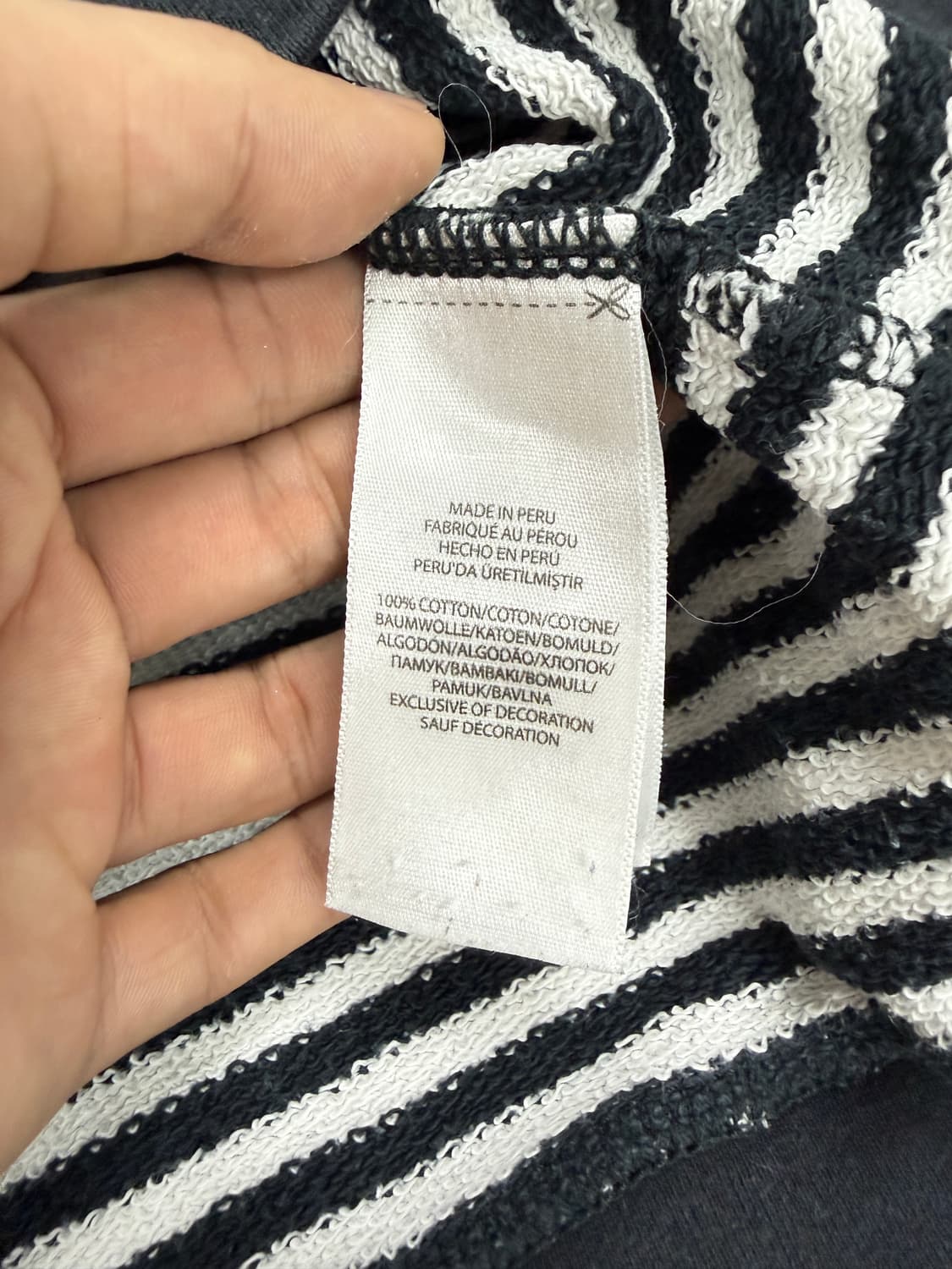 폴로 랄프로렌 스트라이프 맨투맨 상품이미지4