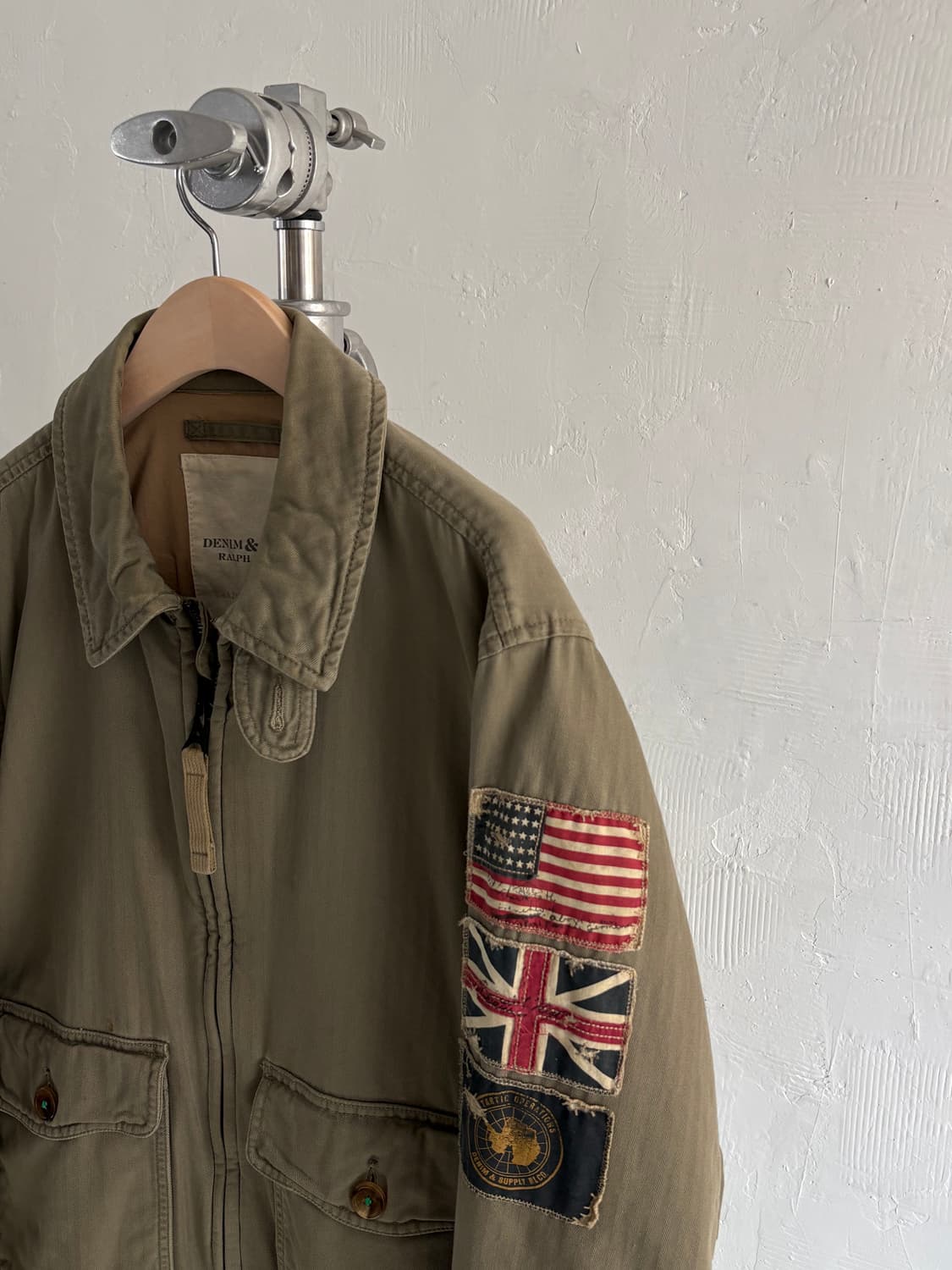 Denim&supply 데님 앤 서플라이 성조기 패치 플라잉 자켓  상품이미지6
