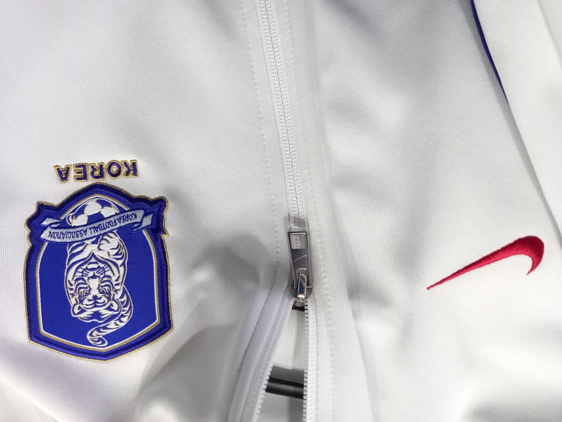 나이키 코리아 KOREA 국대 화이트 트랙탑 저지 져지집업 100/L 상품이미지3