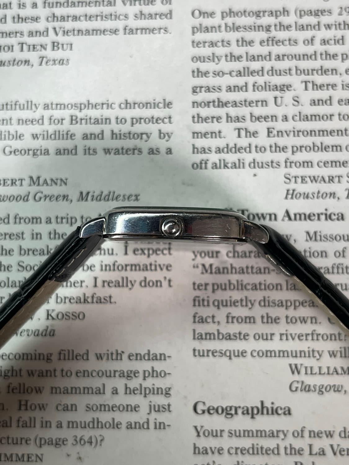 SEIKO 3핸즈 스퀘어 쿼츠 상품이미지5