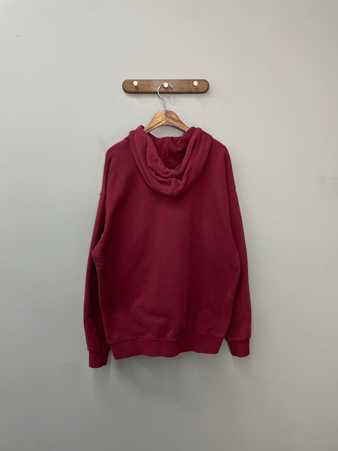 디스이즈네버댓 버건디 후드티 H1815 상품이미지5