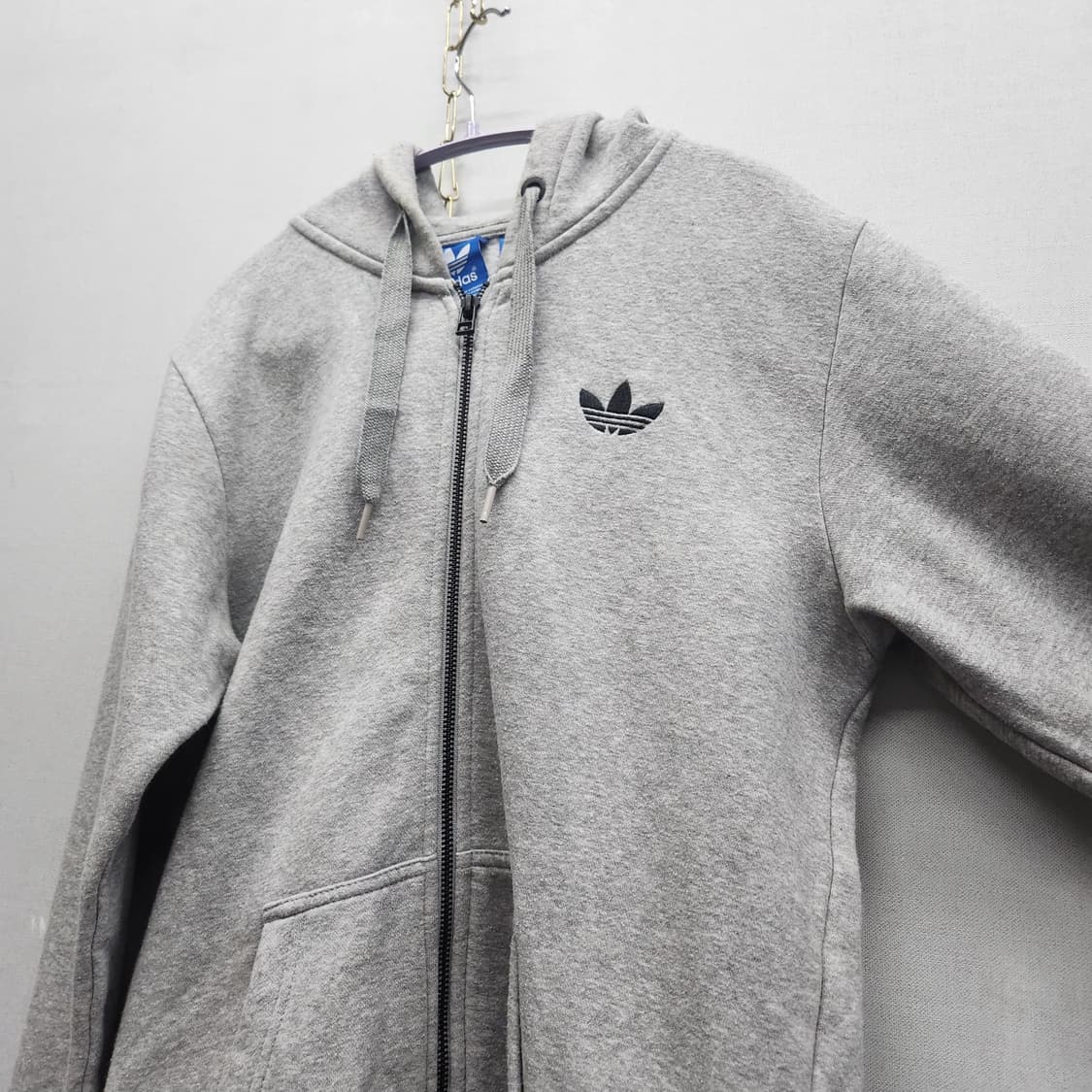 아디다스 로고 후드집업 M 상품이미지2