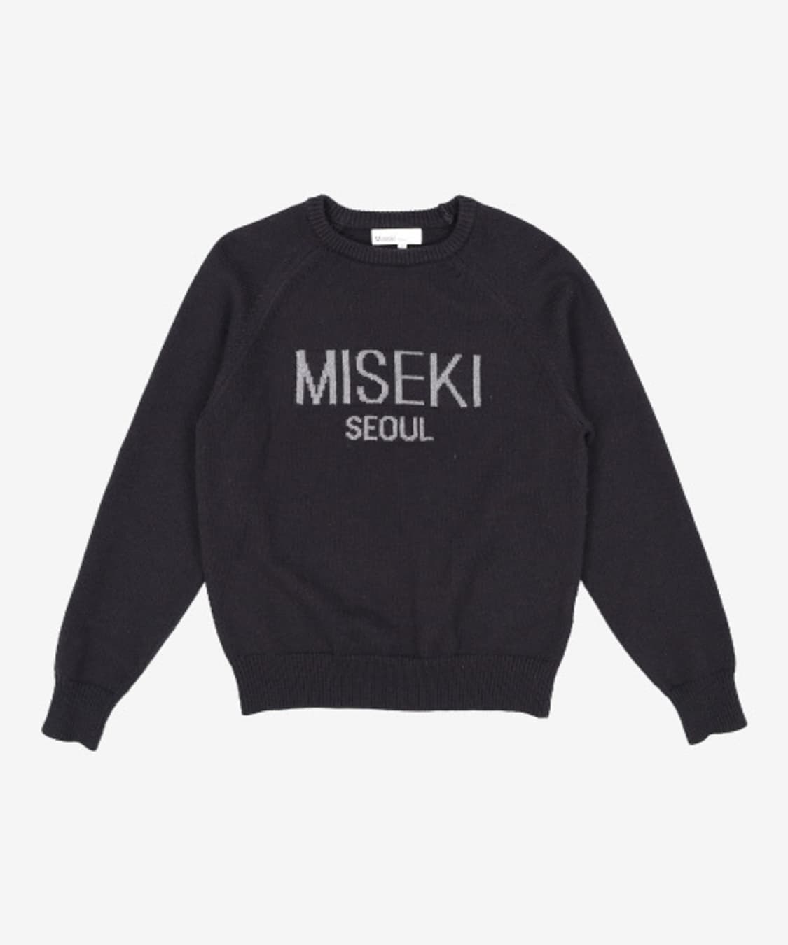 미세키 서울 로고 니트 블랙 상품이미지2